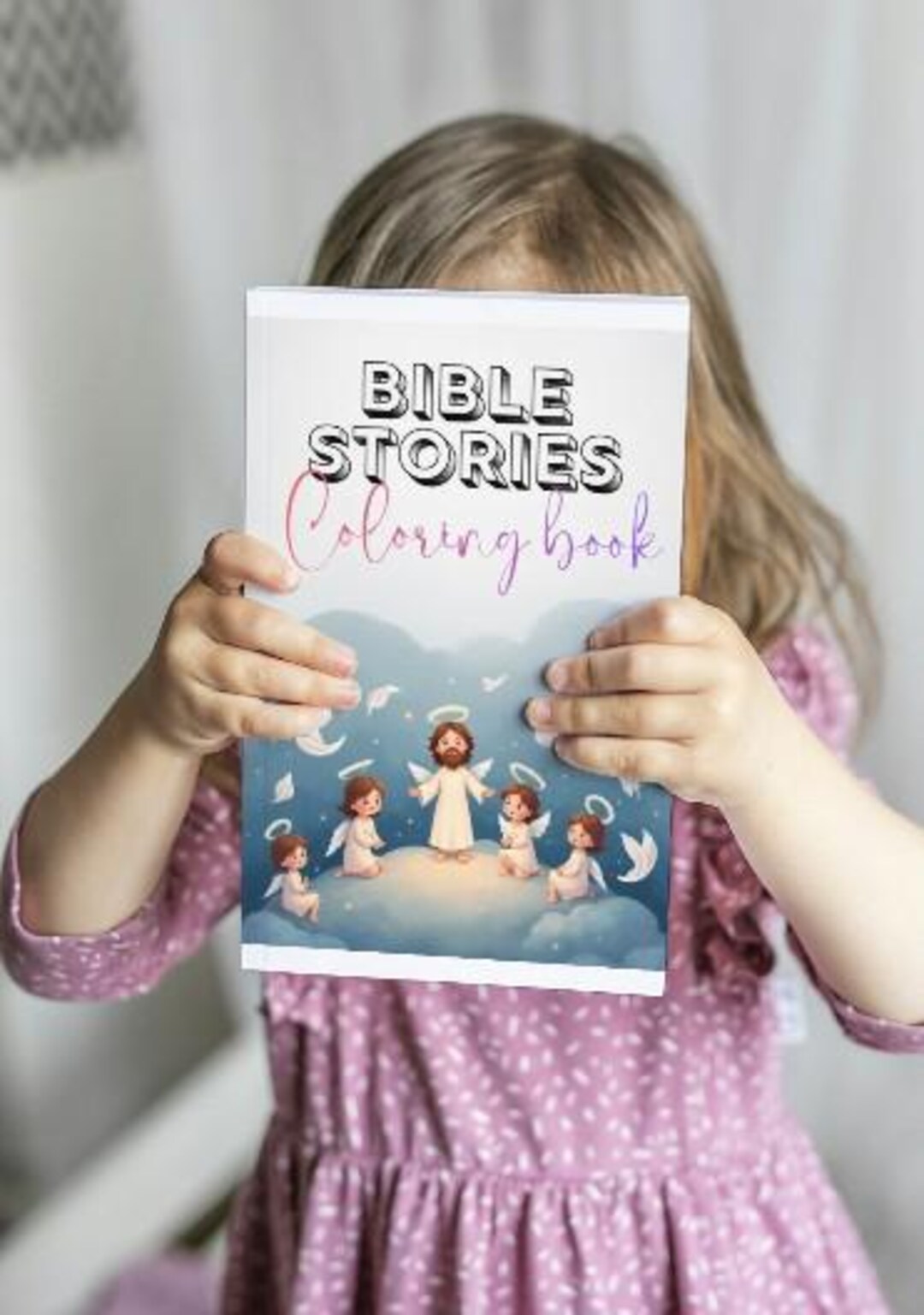 Bible Coloring Book for Kids | 35 Bible Stories - Etsy