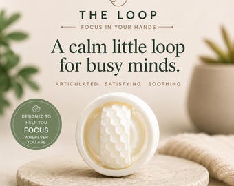 Quiet Fidget Roller Toy | Focus Aid for Busy Minds, ADHD, Anxiety Relief