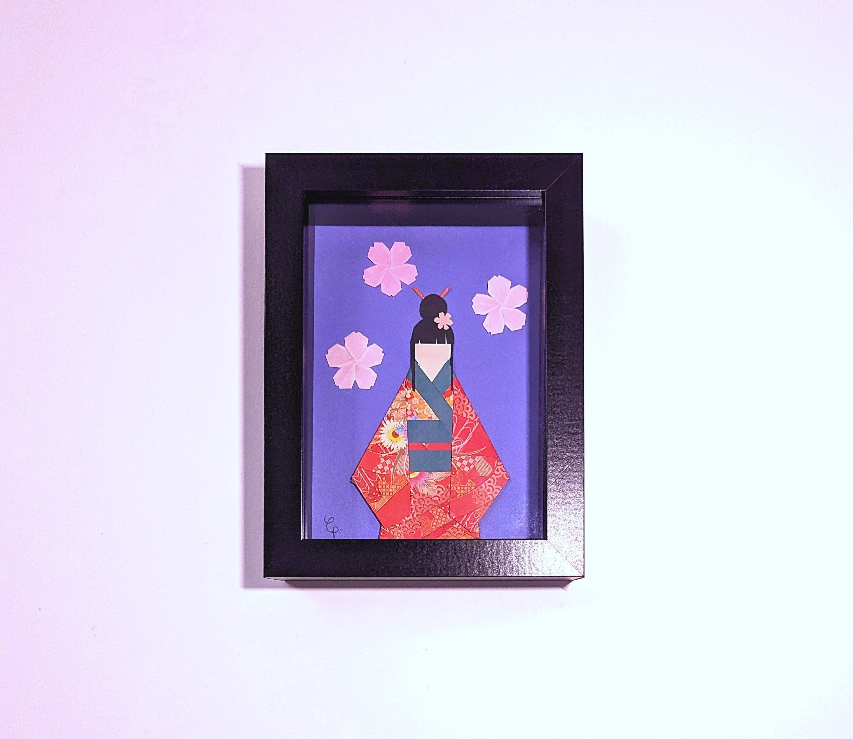 Sakura Print Mujer, Traje de Geisha Japonesa, Lencería, de Kimono con ,  Ropa Interior Macarena Disfraz de kimono japonés para mujer