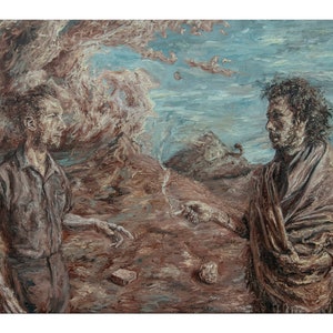 Schrodinger&#39;s Person(Canter panel from Triptych #8)