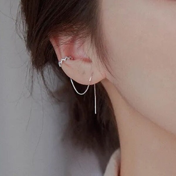 Two Hole Earrings Etsy