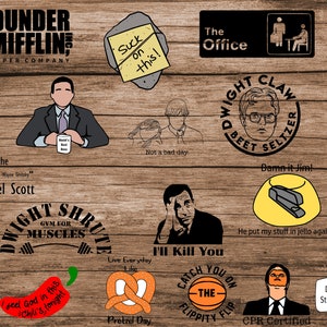 The Office SVG Bundle, The Office SVG, The Office PNG, The Office, The Office Png Bundle, The Office Stickers, The Office Clipart, Office