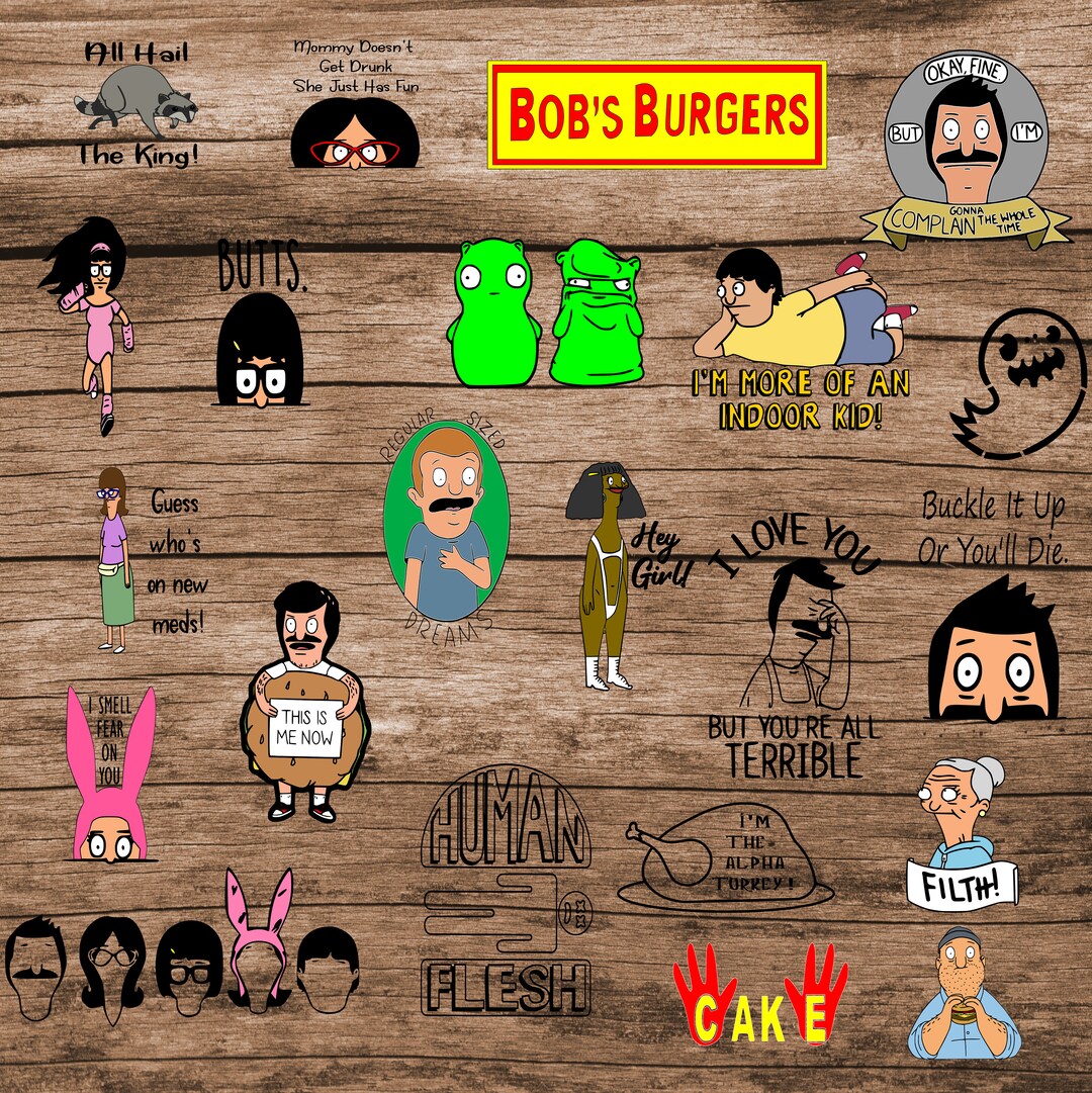 Bob's Burgers Louise Belcher Popular Svg Cut File Svg Eps Dxf Png Bobs ...