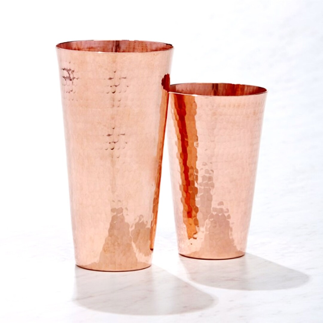 Handmade Pure Copper Cocktail Shaker Copper Cup Gift for Etsy