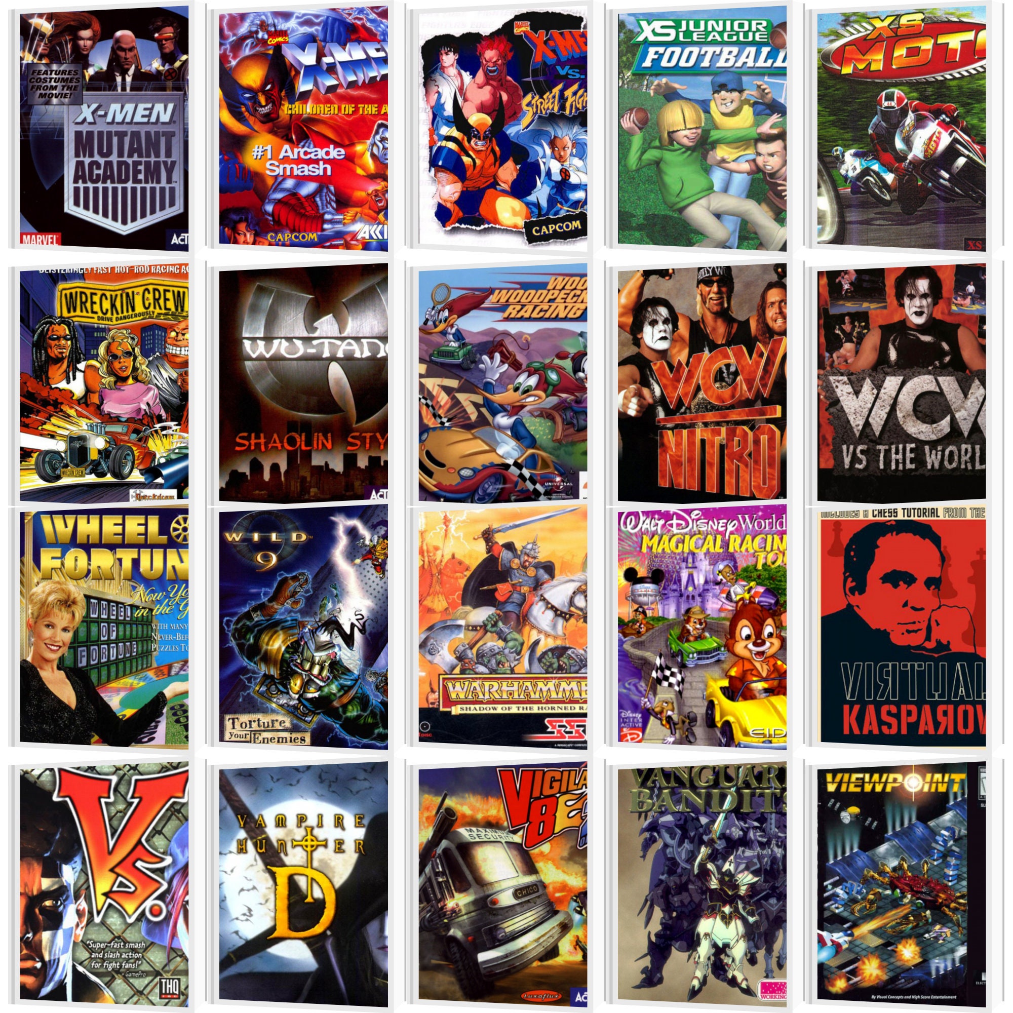 обложки на playstation 1