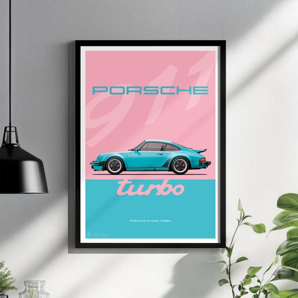 "Der Porsche 911 (930) ""Whale Tail"" Spoiler mit Whale Tail Spoiler."