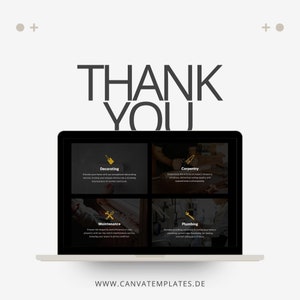 Handyman Service Website Template Maintenance Service Canva Website Template Business Website Editable Canva Website Template for Handyman image 10