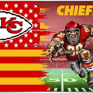 Kansas City Chiefs Set of Placemats