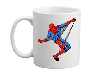 Taza de Spiderman de 11 oz ** Entrega GRATUITA en el Reino Unido **