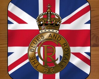 The Blues and Royals - Set van 6 onderzetters ** GRATIS levering in het Verenigd Koninkrijk **