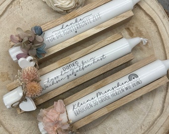 Farewell | Kindergarten | Elementary School | Gift | Thank You | Farewell Gift | Taper Candle | Teacher | Growth | Colorful
