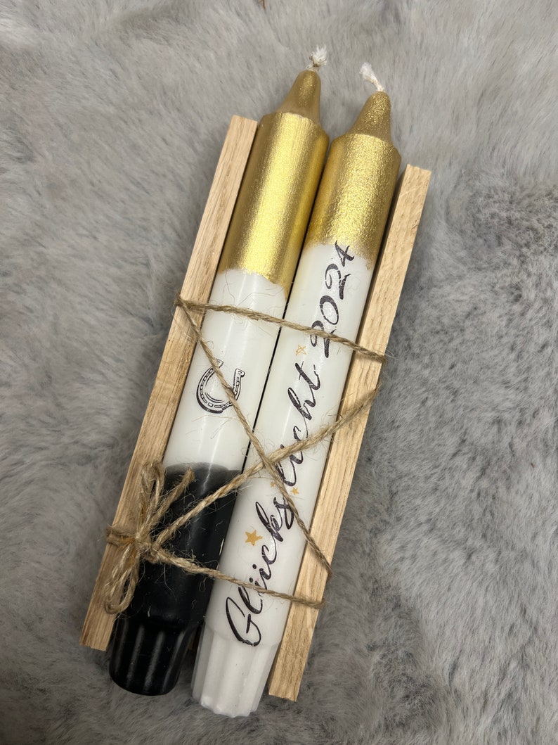 New Year's Eve Gift Set Happy New Year Candle Holder Etsy