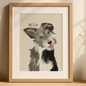 Custom Portraits Using Pet Photo Personalized Digital Dog Portraits Cat Portraits Custom Dog Oil Painting Portraits Pet Memorial Art