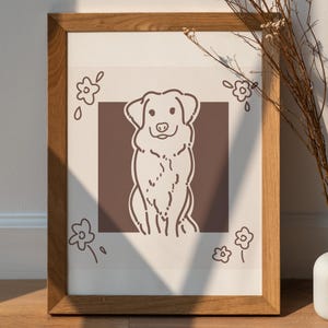 Custom Portraits Using Pet Photo, Personalized Digital Dog Portraits, Cat Portraits, Custom Dog Portraits, Custom Pet Memorial Art