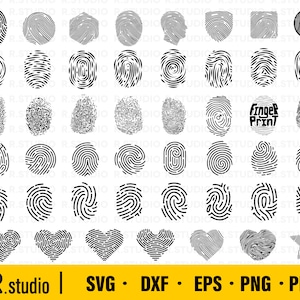 Fingerprint Tattoo  Etsy