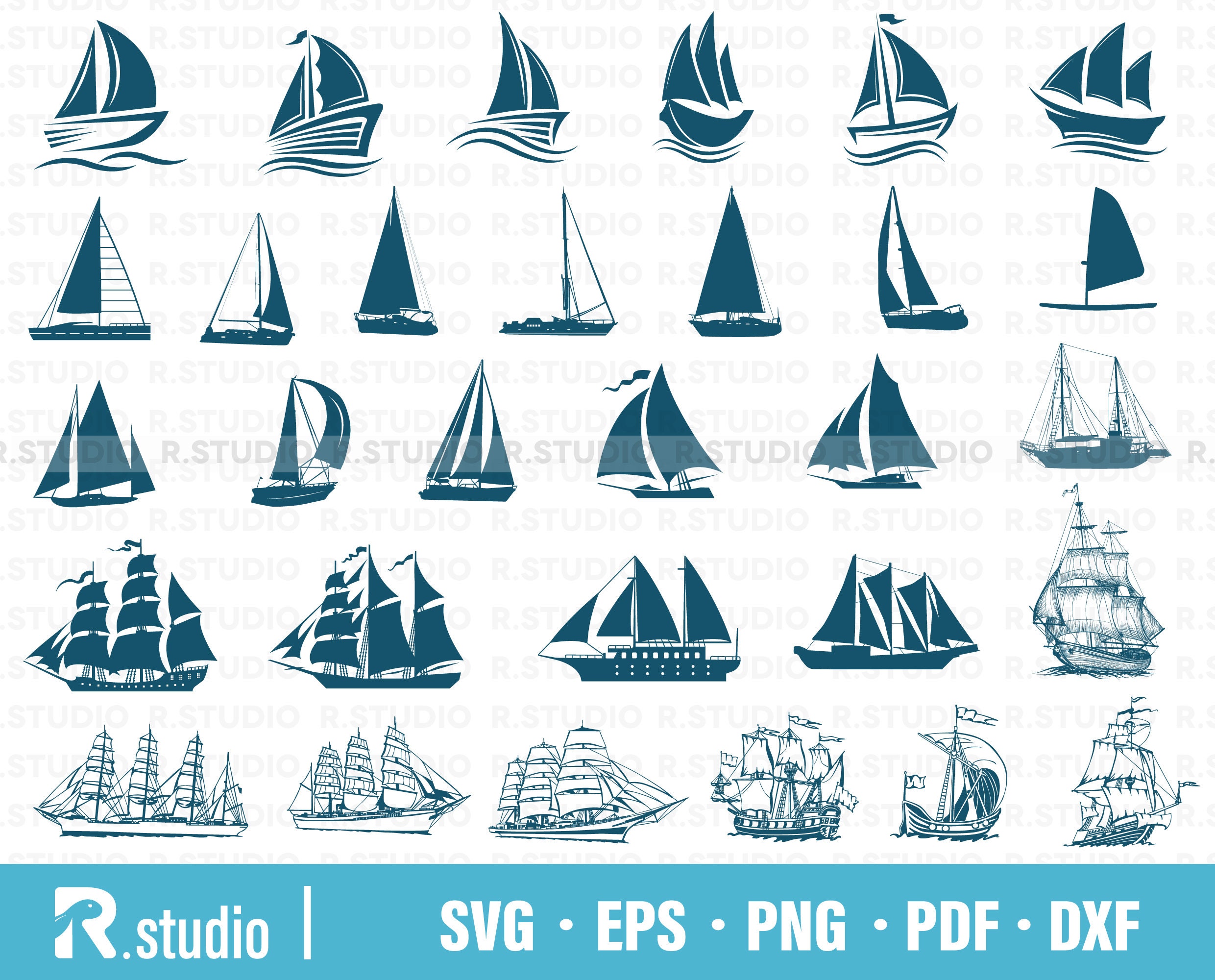 sailing clipart