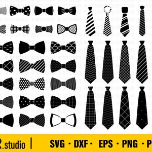 Papillon Svg File / Cravatta SVG / Baby Boy SVG / Fashion svg / Regalo per papà / Marito Cravatta Clipart / Cricut / silhouette / Download digitale / Taglia file
