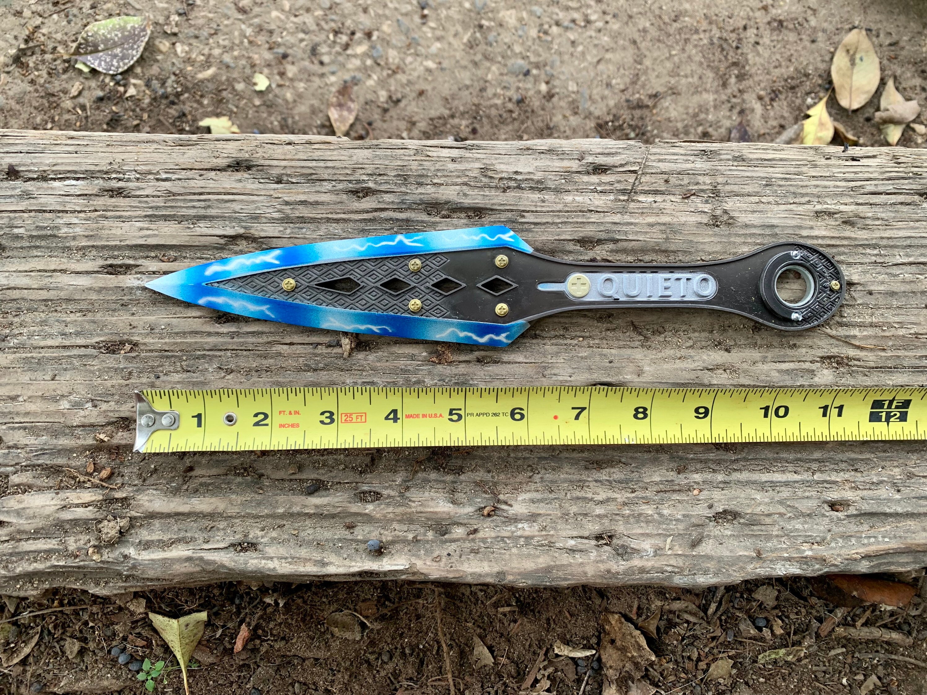 Kunai Knife Wraith Heirloom Life Size Apex Legends 11 Replica Etsy