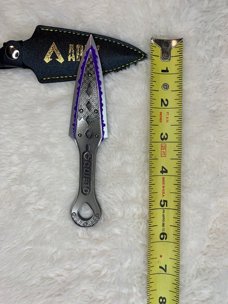 Wraith Kunai Knife Miniature Apex Legends Heirloom Replica Etsy