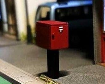 1:64 Post Box | Mailbox | Mail Box Miniature Figure Diorama