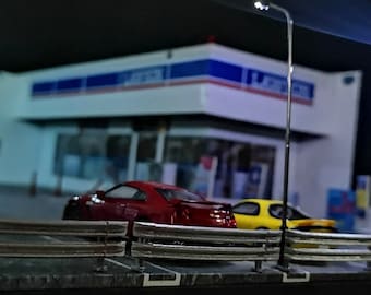 1:64 Parking Fence | Iron Fence | Park Fence | Road Fence Miniature Figure Diorama