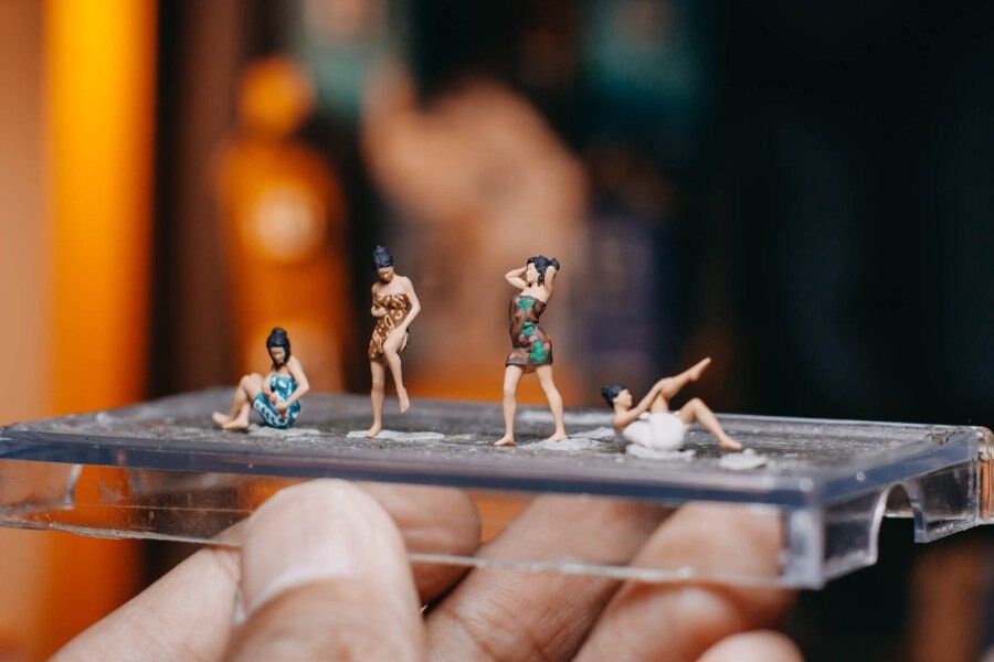 N gauge figures painted hotsell