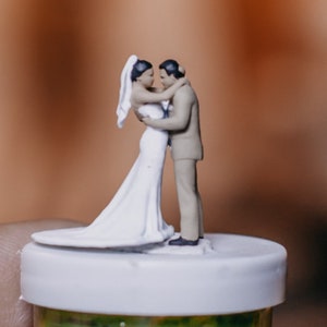 Wedding Day | Man and Woman Marry | Marriage Ceremony 1:64 Miniature Figure Diorama