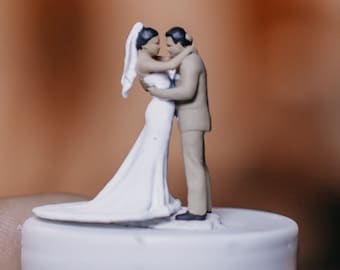 Wedding Day | Man and Woman Marry | Marriage Ceremony 1:64 Miniature Figure Diorama