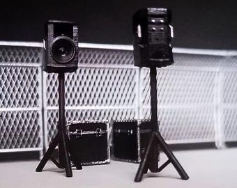 1:64 Standbox Lautsprecher Miniatur Figur Diorama