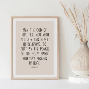 Romans 15:13 Bible Verse