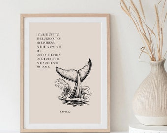 Jonah 2:2 | Jonah and the Whale | Jonah Bible