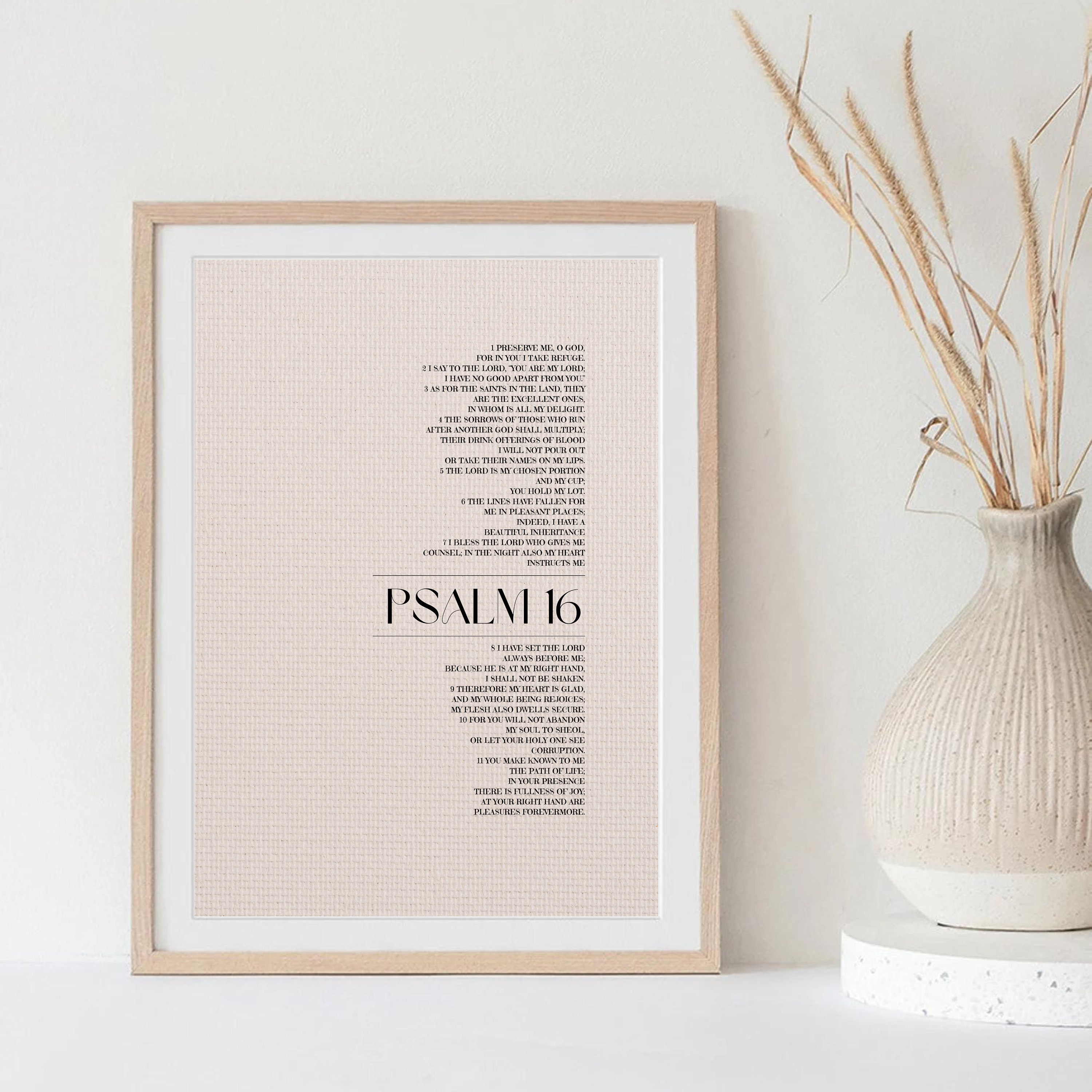 Psalm 16 ESV Bible Print Etsy psalm-16-esv-bible-print-etsy