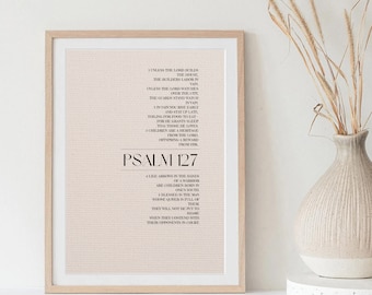 Psalm 127 - Etsy