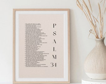 Psalm 34 Bible Verse