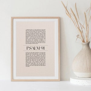 Psalm 91 Wall Art