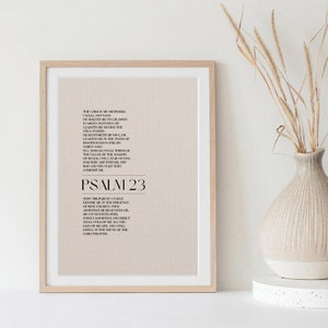 Psalm 23 Wall Art