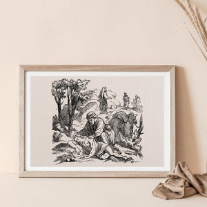Jesus and the good Samaritan, Luke 10