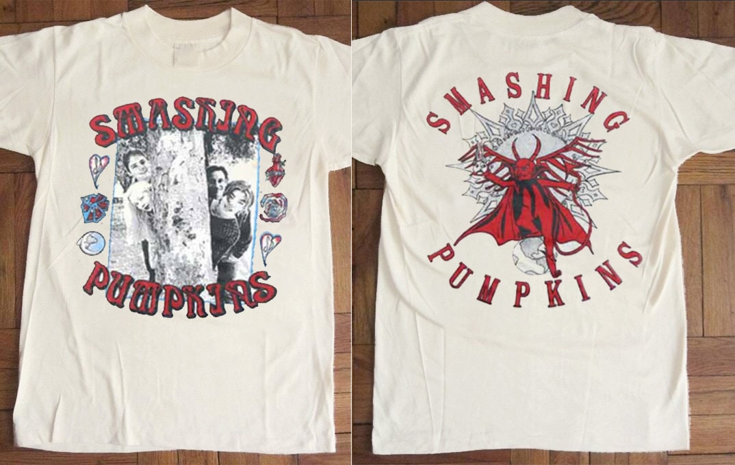 Discover The Smashing Pumpkins 1990s Tour Concert T-Shirt