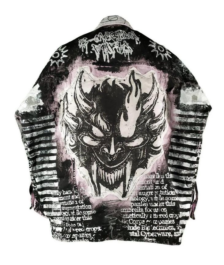 ジャケット・アウター 00s y2k gauze gothic lolita punk jacket 29677bf6-571d-4023-bbc8-