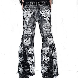 Opium Flared Jeans - Etsy