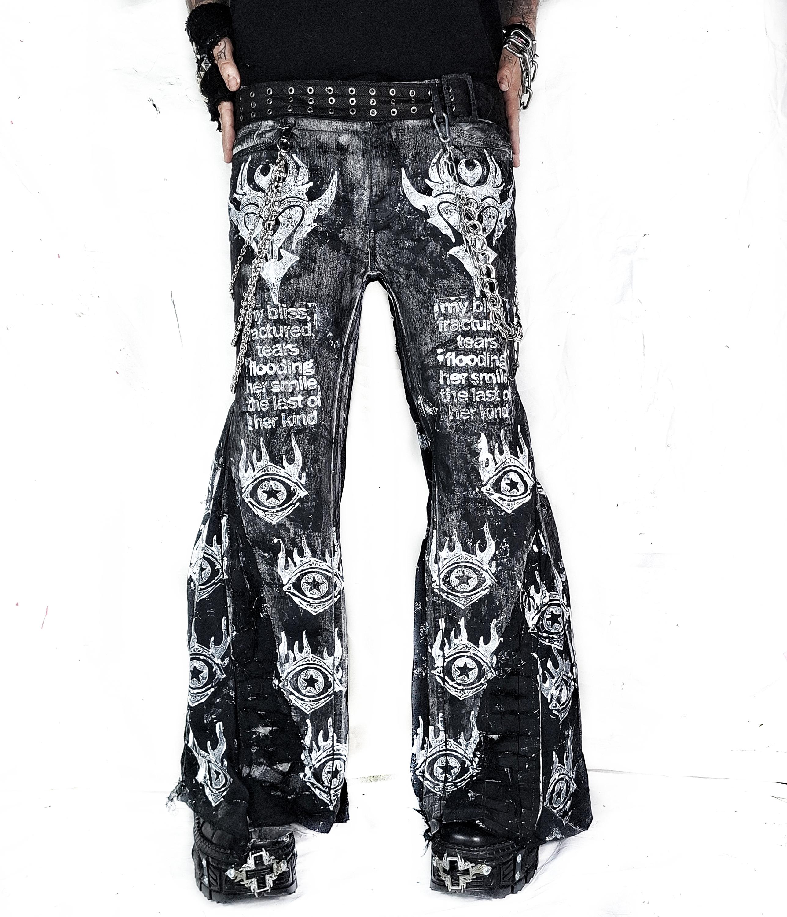 Flared Jeans Opium - Etsy