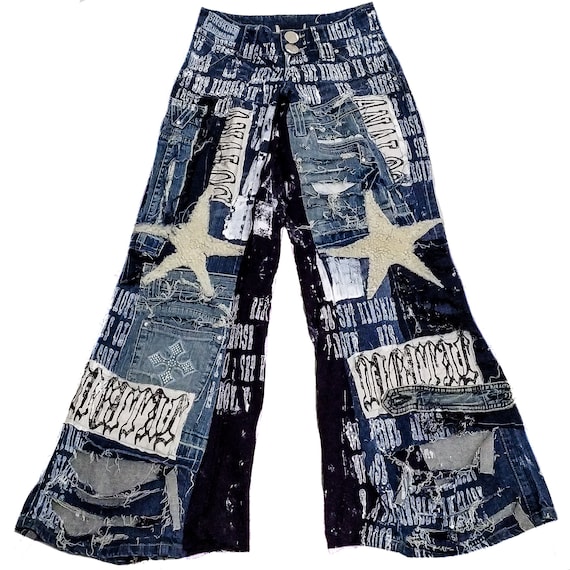 Sinskins Upcycled Baggy Alternative Swag Anime Aesthetic Graphic