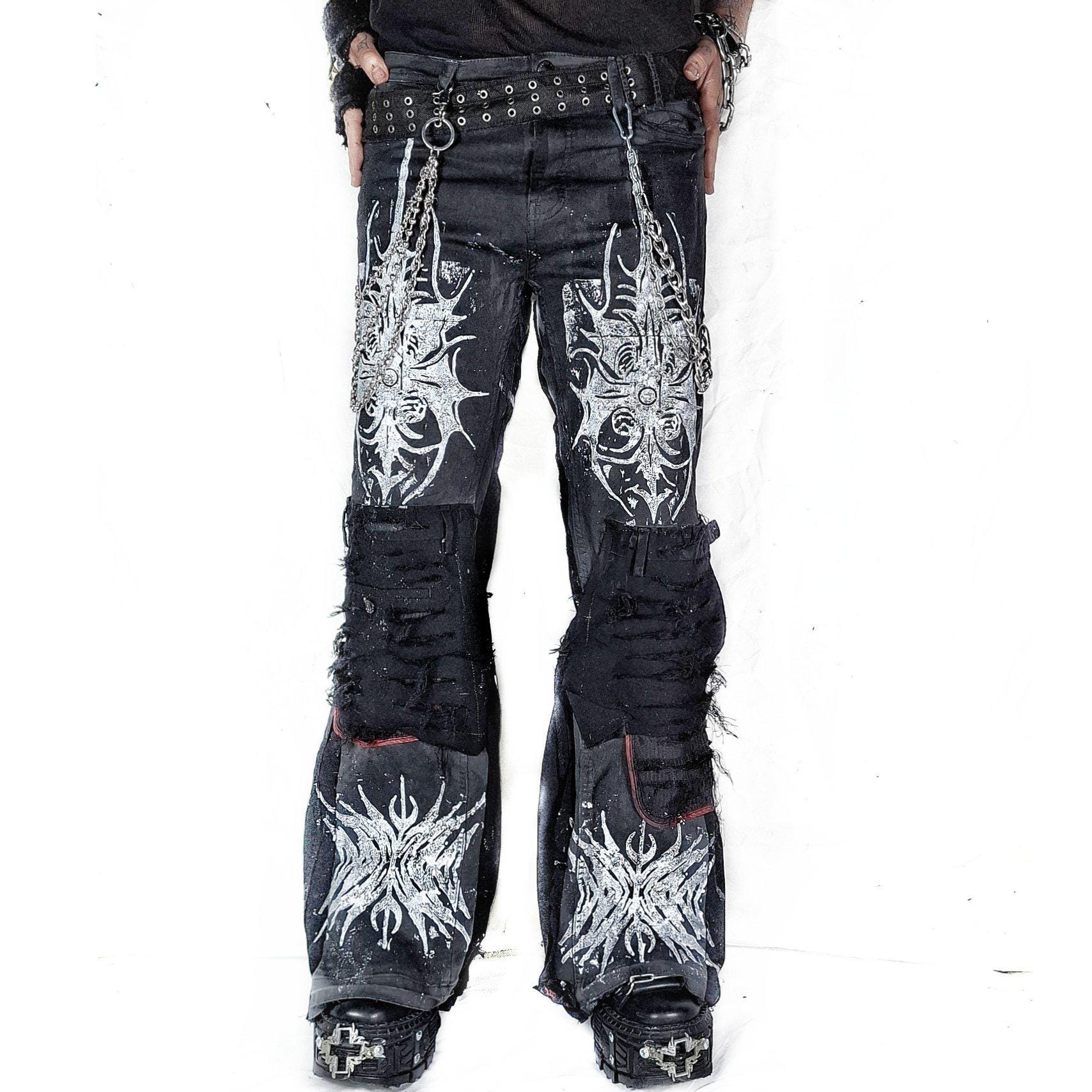 Opium Flared Jeans - Etsy