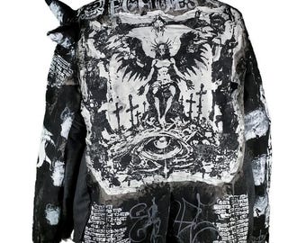 Mad Punks Seditionaries Culture Pin Skull Double Breasted Japanese