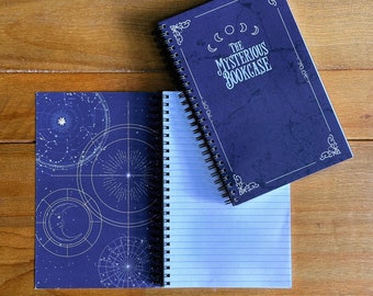 The Mysterious Bookcase Notebook