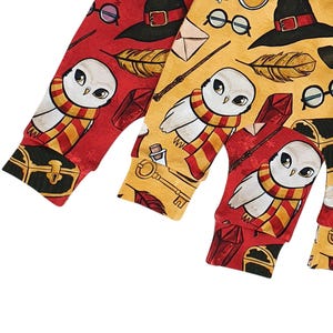 Magic Wizard Print Baby Harem Pants: Cotton Blend Kids Outfit
