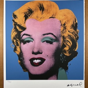 ANDY WARHOL * printed off set * 53/100 * Leo Castelli edition