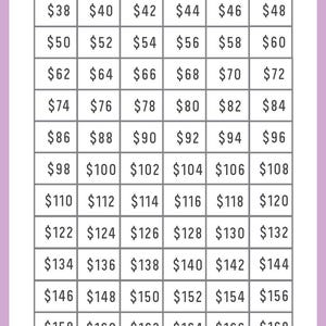 A6 Mini Savings printable, Saving Challenge, Mini Challenge, Small Challenge, Colorful Savings Pages, Saving Template, Saving Printable, A6 Saving Challenge, A6 Mini Savings, A6 Small Savings, Cash Stuffing, Budget Tracker, Budget Binder