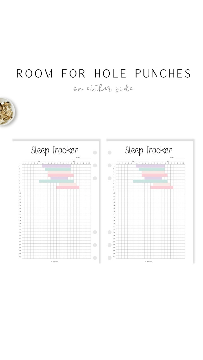 Sleep Journal.pdf Sleep Tracker Printable, Monthly Sleep Log, Sleep Journal, PDF, A4, A5 ...