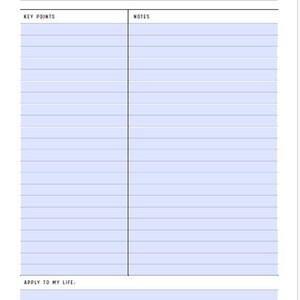 Sermon Notes PDF, Sermon Printable, Sermon Template Page, Personal Sermon Note, Church Sermon Note, Printable Planner, Sermon Note Planner, Digital Sermon Notes, Digital Bible Study, Bible Note Template, Bible Note Printable, Sermon Note Journal, Sermon Notes Sheet, 2 Colors, FILLABLE Sermon Notes